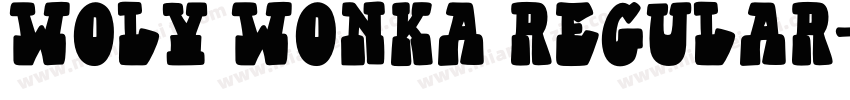 Woly Wonka Regular字体转换
